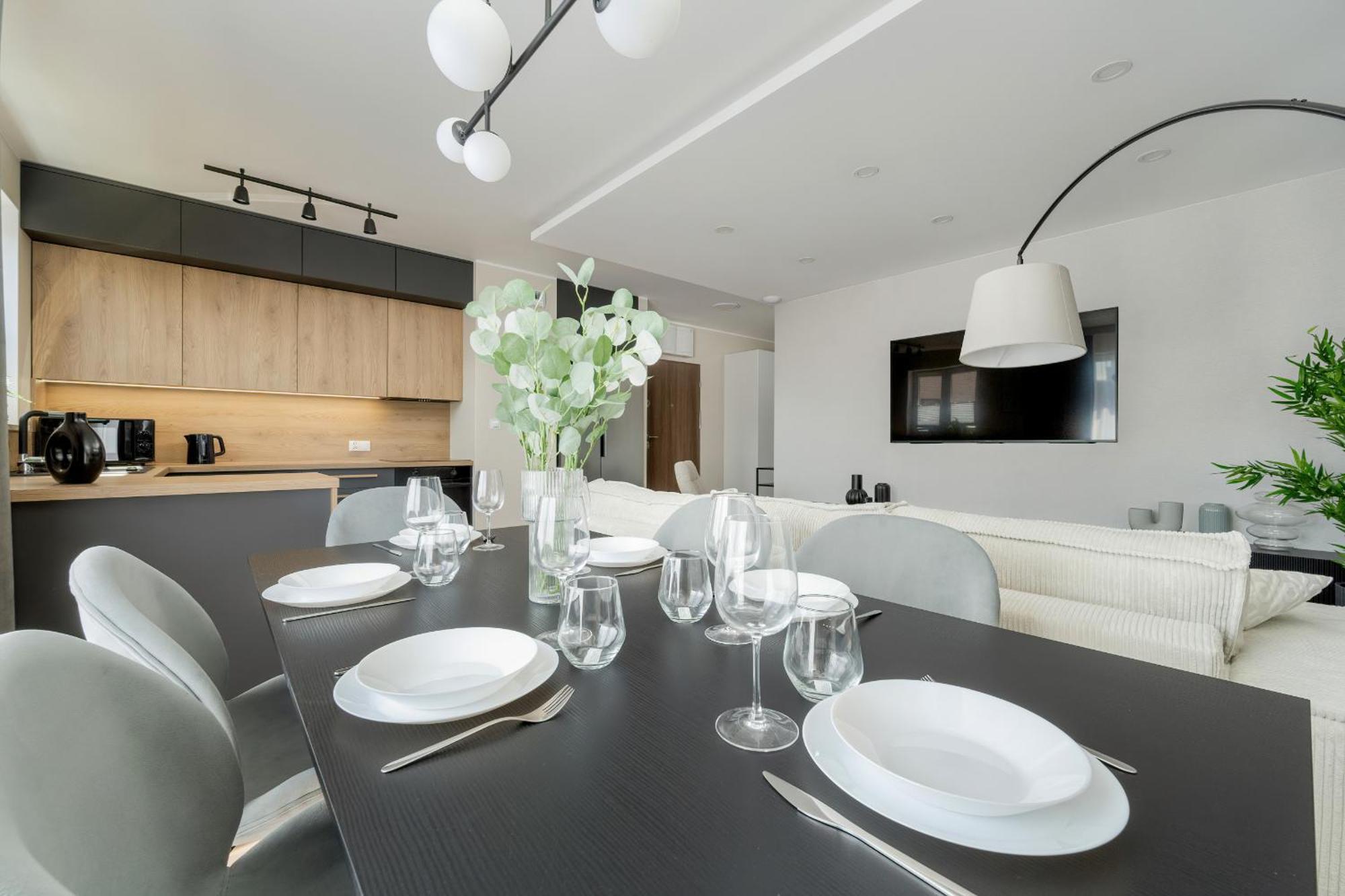 Piekny Apartament Wichrowa - 2 Sypialnie Free Garage Wroclaw By Noclegi Renters エクステリア 写真